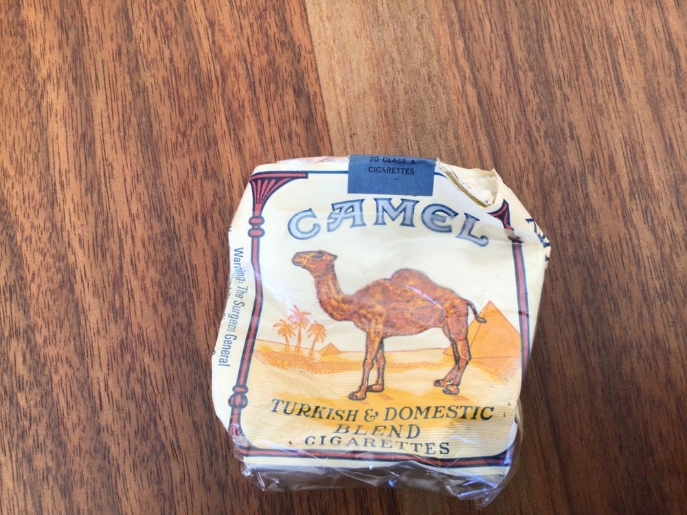 Camel CIGARETTES VINTAGE EMPTY PACK