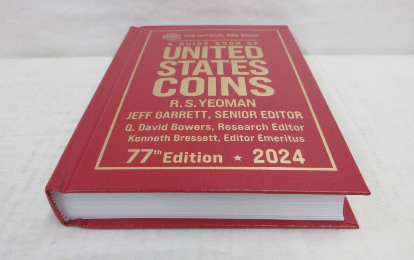 Whitman Red Book 2024 United States Coins 77th Ed Price Guide