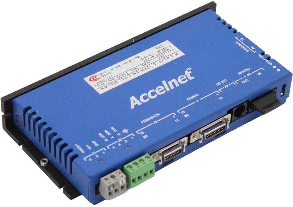 COPLEY CONTROLS SERVO DRIVE, ACCELNET 800-1743