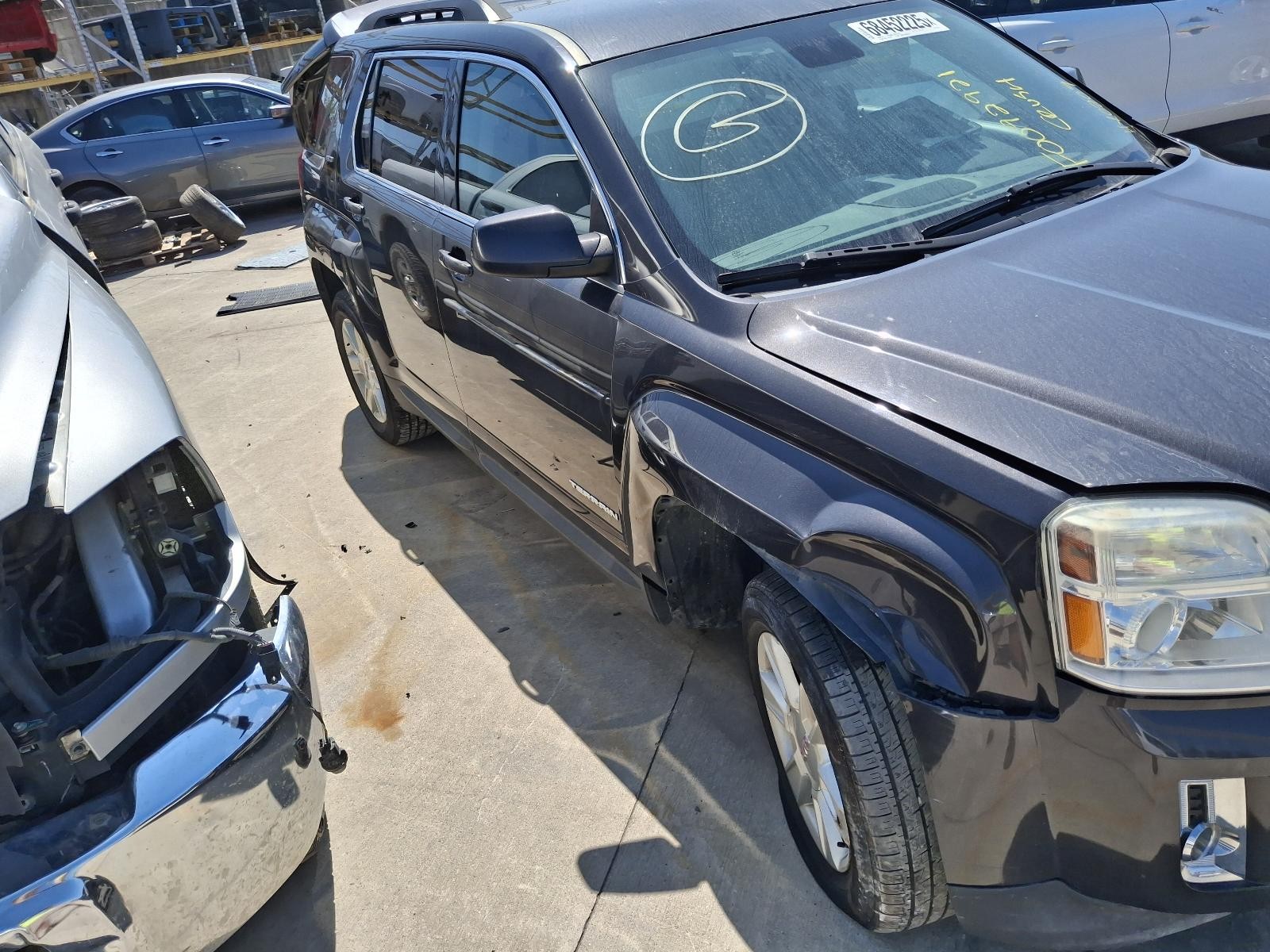 Used Rear Right Door Assembly Rear Side fits: 2013 Gmc Terrain w/privacy tint gl