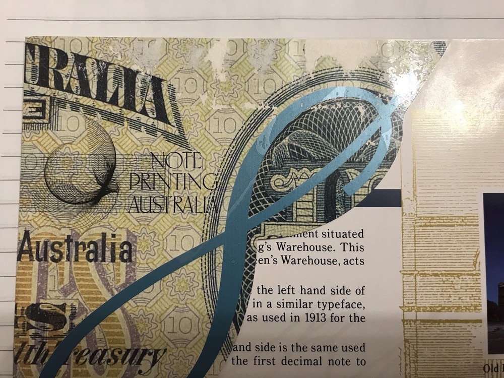 Australia 20 Dollars 1993 UNC Folder