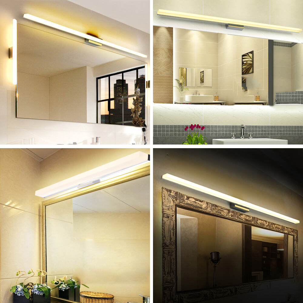 Modern LED Bathroom Vanity Light Front Mirror Makeup Toilet Wall Lamp Fixture