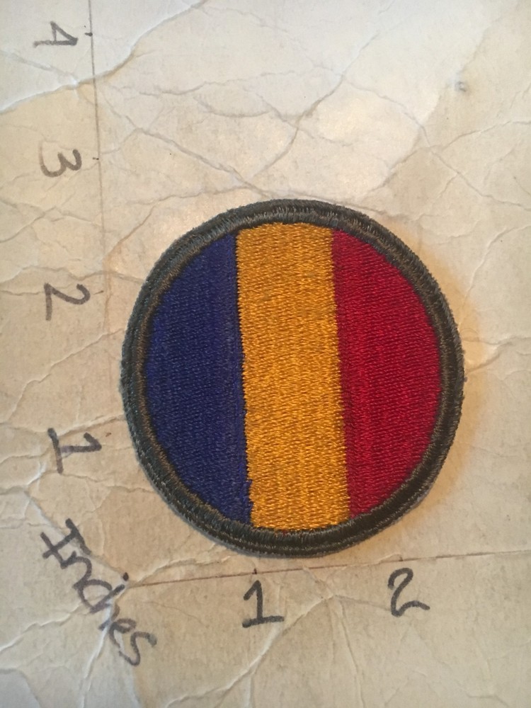 WW2 to Korea era Army Replacement & School Command c/e no glow Patch 7/22/25