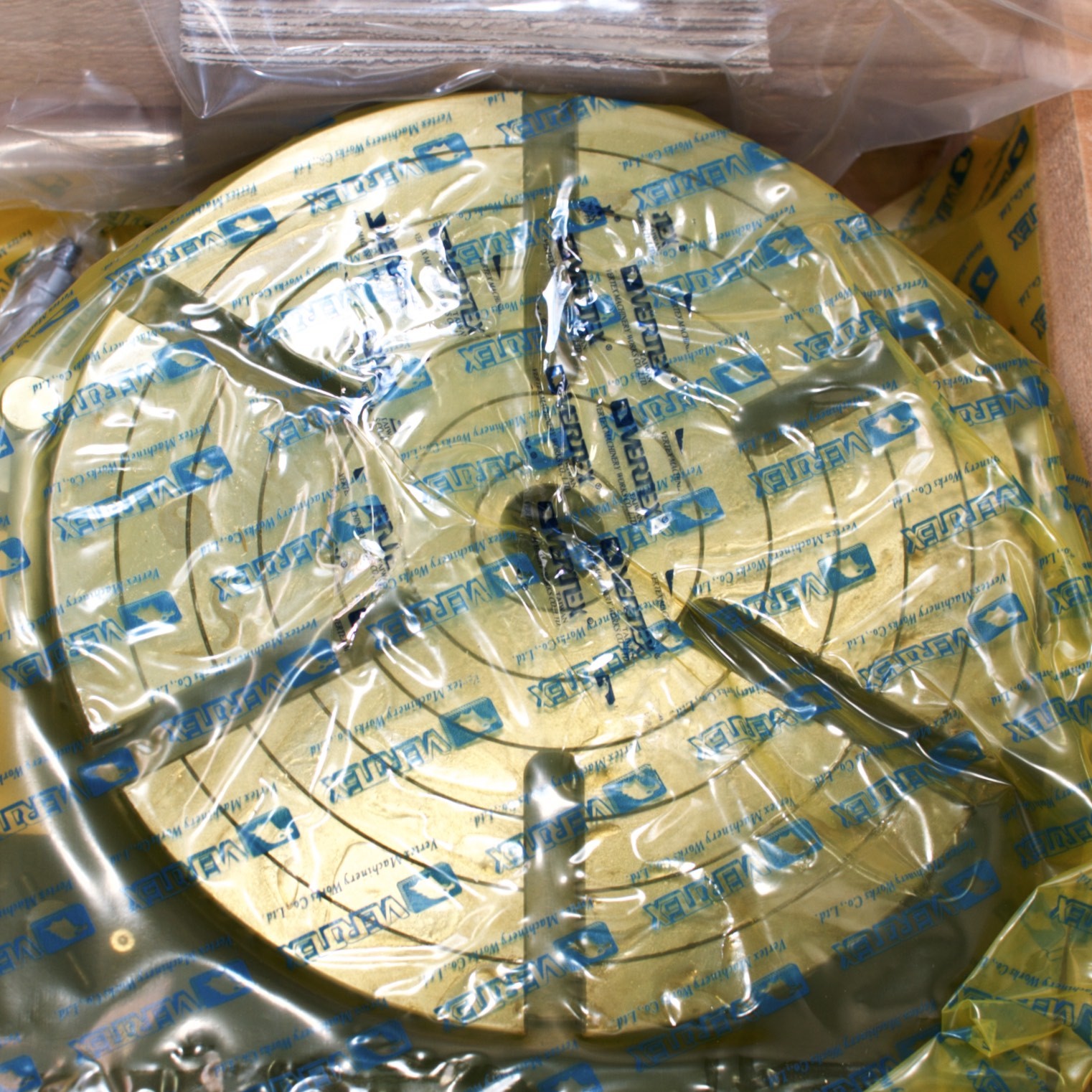 VERTEX HV-12 12" Horizontal / Vertical Rotary Table with Face Plate