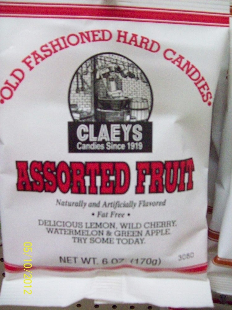Assorted Fruit Hard Candy candy by Claey's Candy
