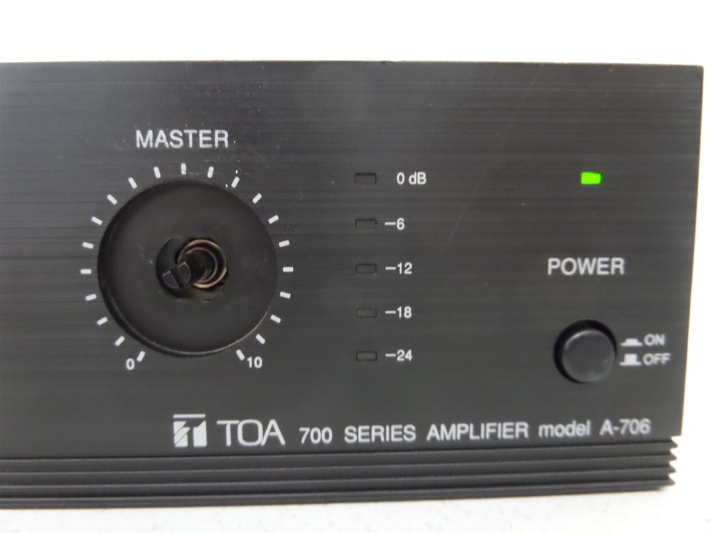 TOA A-706 700 Series Amplifier