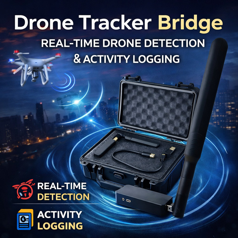 Drone Tracking Kit – Real-Time Drone Detection & Activity Logging Device