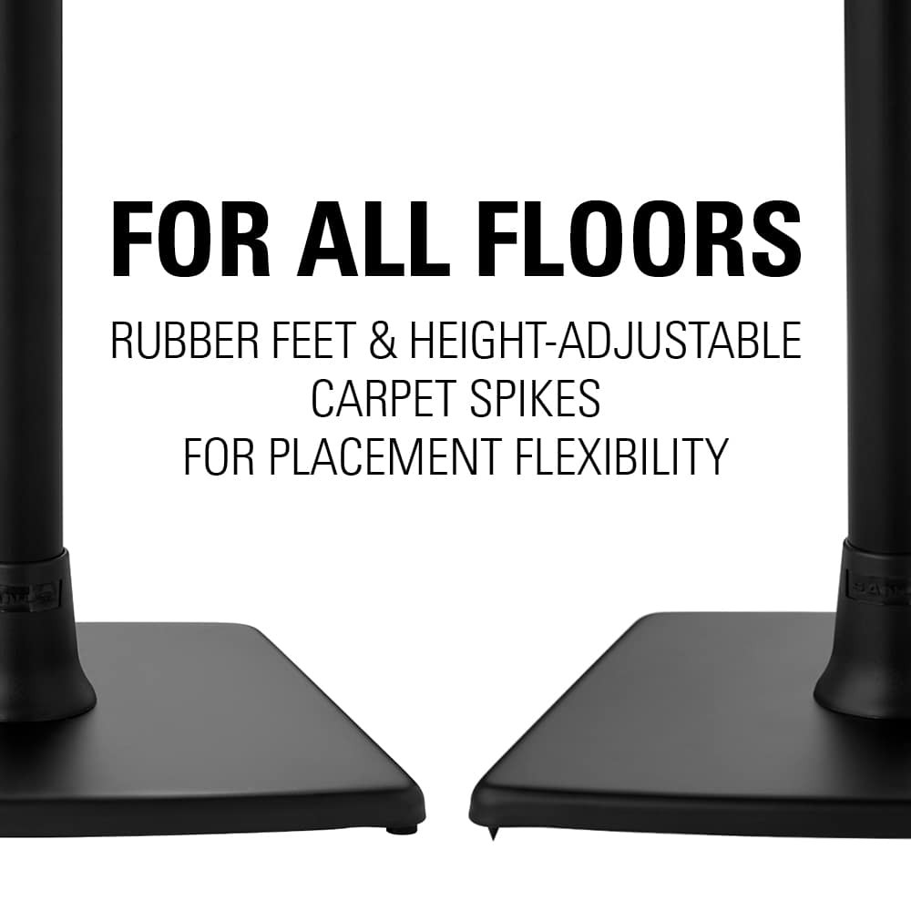 Sanus - Speaker Stand - Black