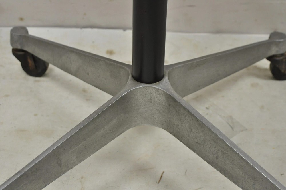 Vintage Herman Miller Eames Mid Century Modern Rolling Contract Base Side Table