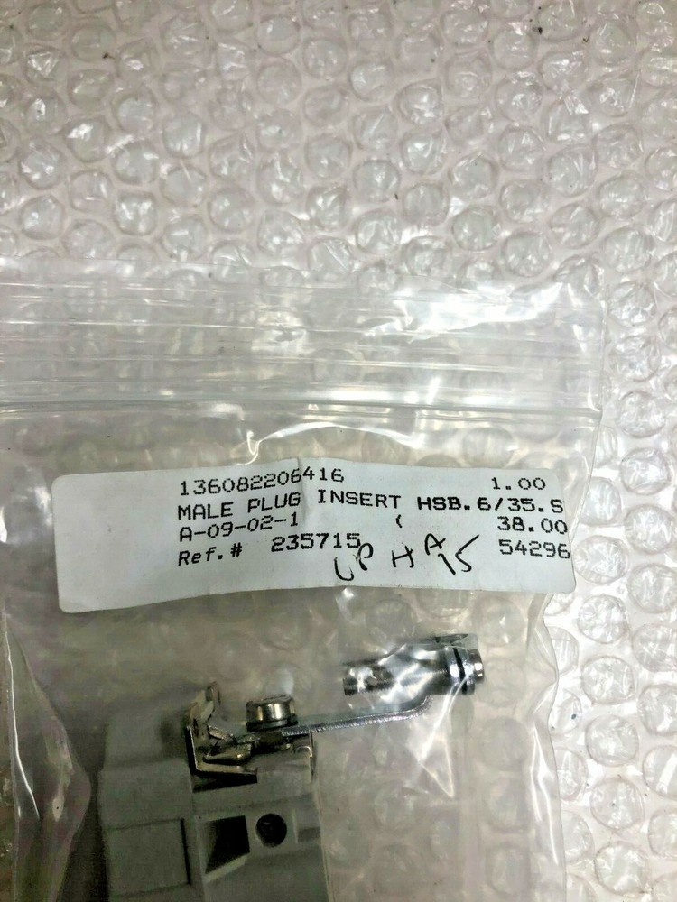 MALE PLUG INSERT HSB 0-1102078-1