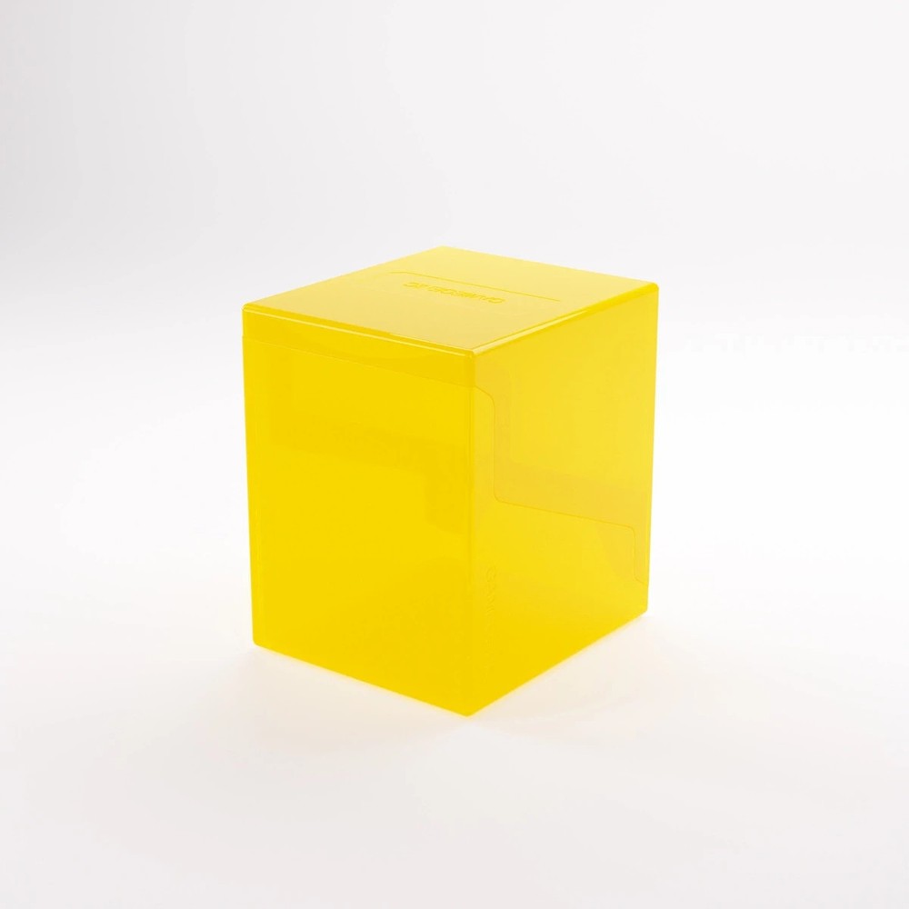 Gamegenic Bastion 100+ XL Translucent Yellow Deck Box