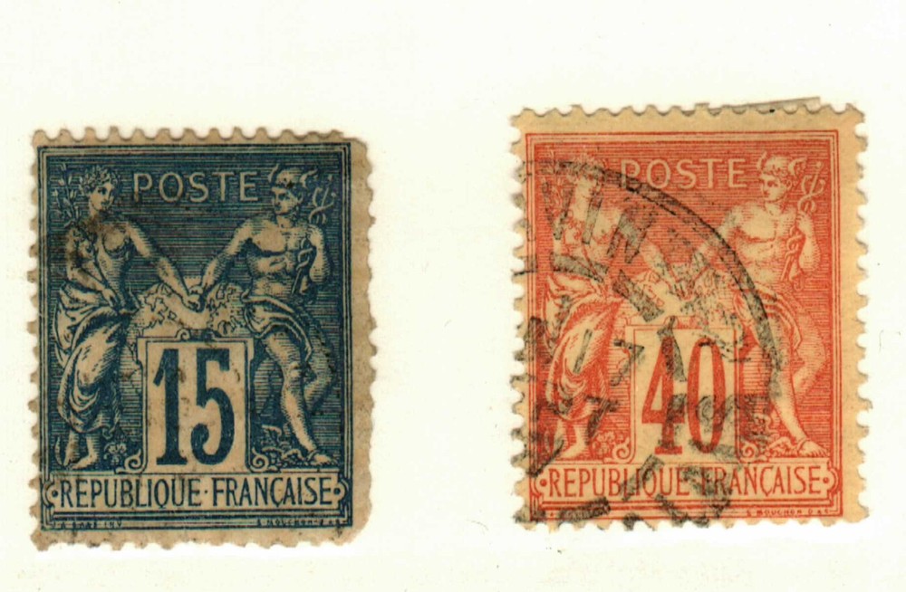 France #92, 95 used