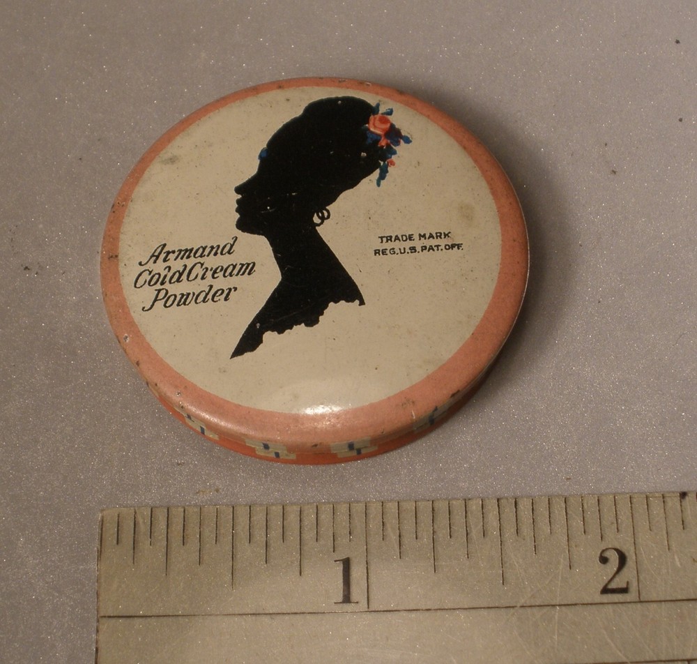 Armand Cold Cream Powder Sample Tin - EMPTY