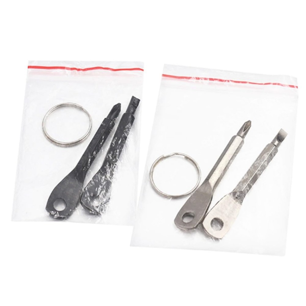 8Pcs Keychain Screwdriver Set, Small Flat Phillips Head Screwdriver Kit Mini ...