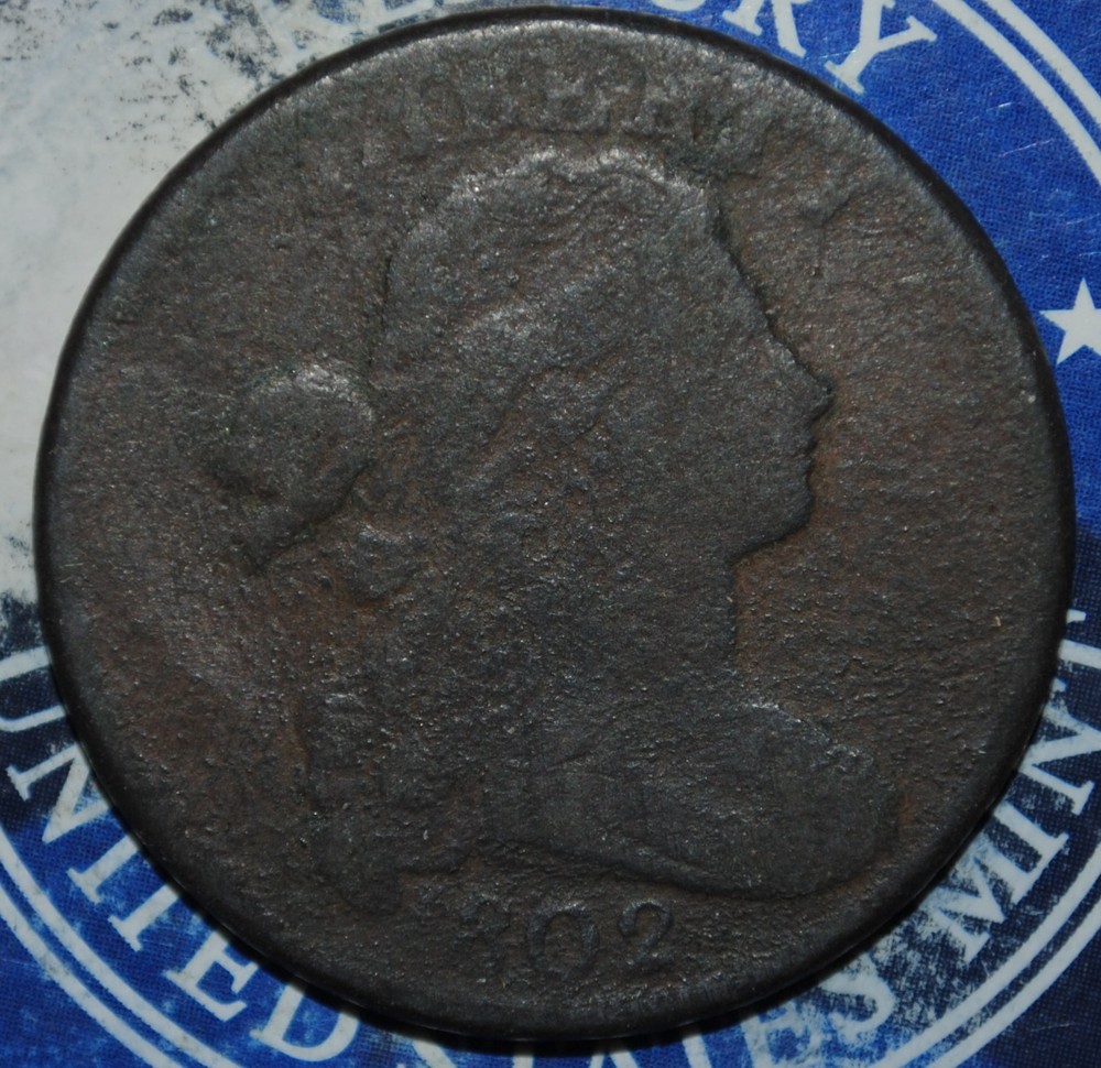 1802 Draped Bust Large Cent {{{{4906