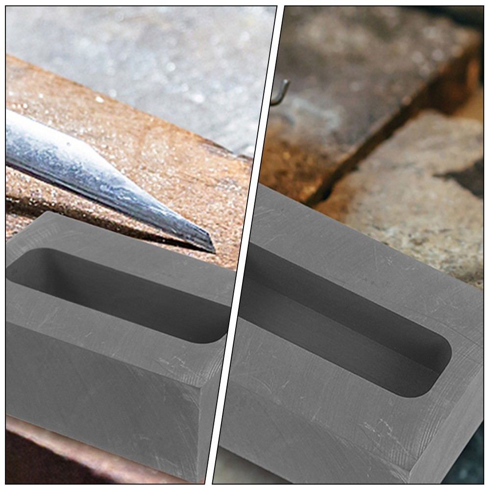 Graphite Mold Metal Casting Mold for Gold Silver Copper Ingot Refining
