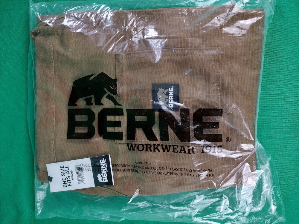 BERNE WORKWEAR APRON with 2 POCKETS