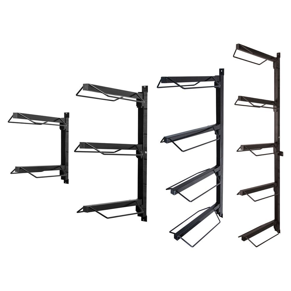 Easy-Up Mounted Saddle Racks | Storage Solution | Color Black | Various Style
