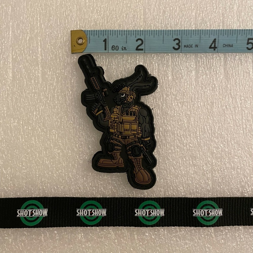 Tactical Rabbit PVC Morale Patch Shot Show 2022