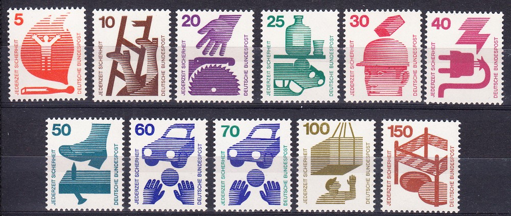 W GERMANY 1074-1085 ACCIDENT PREVENTION