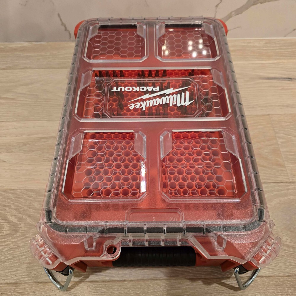 Milwaukee Packout Bin + Custom Ammo Inserts - Multiple Ammo Variants