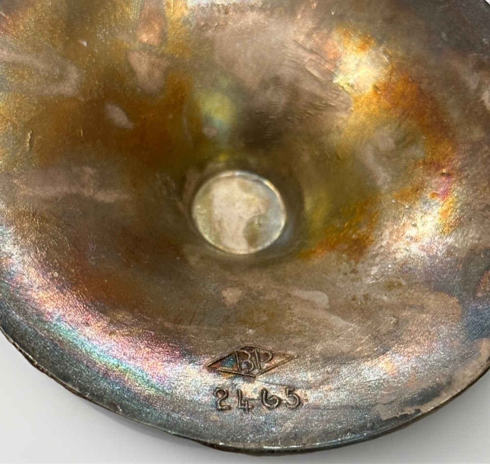 Vintage Benedict Proctor Silver Plated Candlesticks BP 2465 Candle Holders 1940s