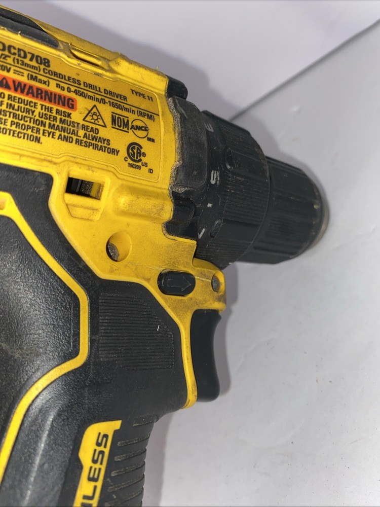 Dewalt DCD708 1/2" (13mm) Cordless Drill Driver (Tool Only)