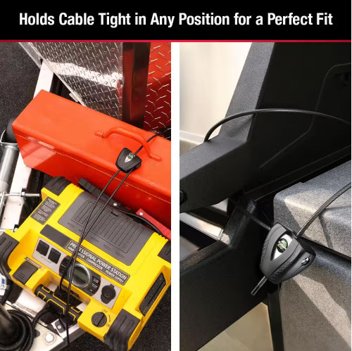 Python Cable Lock for Trail Camera Outdoor Equipment Locking Security Adjustable
