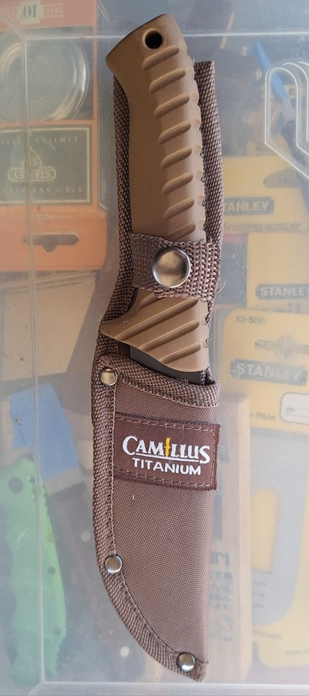 Camilis Titanium Hunting Knife