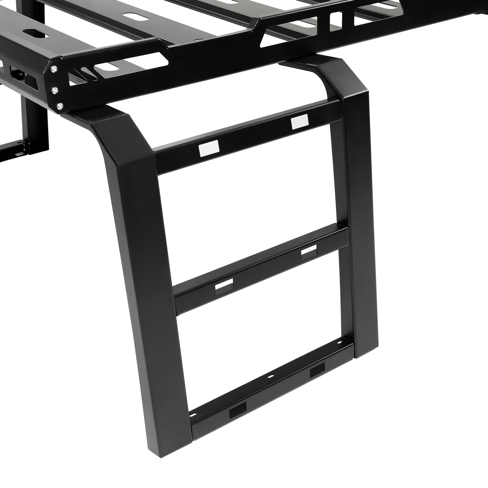 Roof Rack Cargo Basket Luggage Carrier & Ladders For 2007-2018 Jeep Wrangler JK
