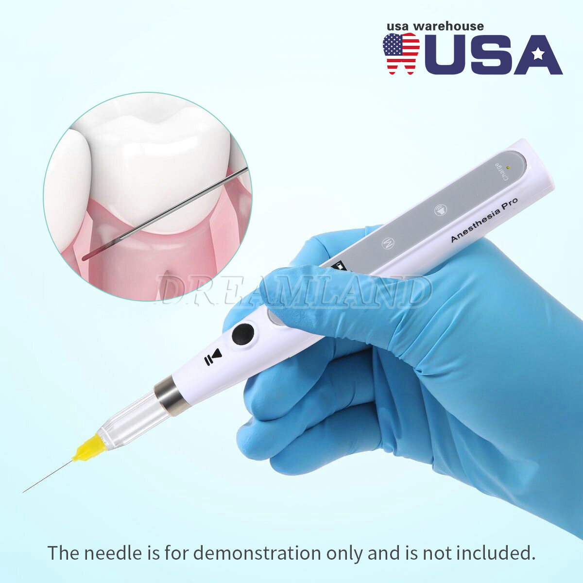 Electric Dental Painless Oral Local Anesthesia Delivery Device Injection Pen USA