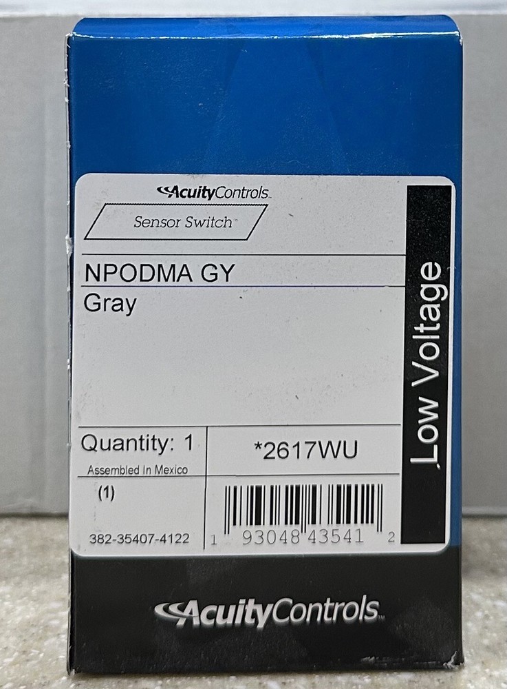 Acuity Controls Sensor Switch NPODMA GY (2617WU)