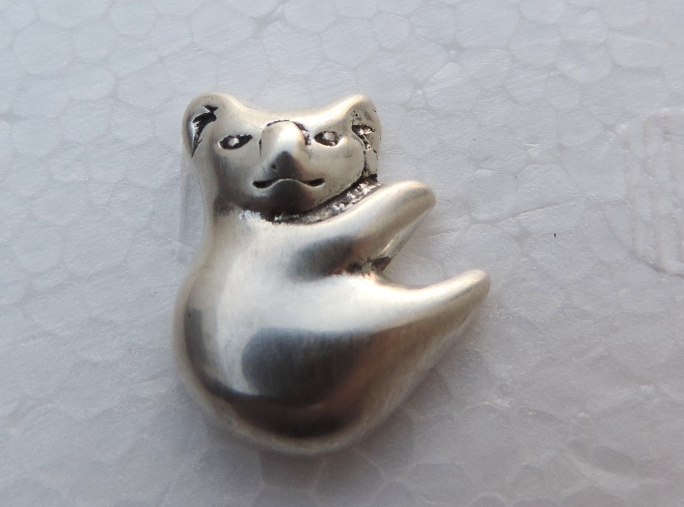 Ilaria Logi 'Southern Cross' Australia Sterling Silver 925 Map Puzzle w Box Rare