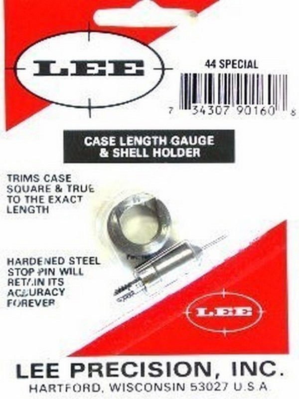 Lee Reloading Case Length Gauge & Shell Holder 44 Special 90160