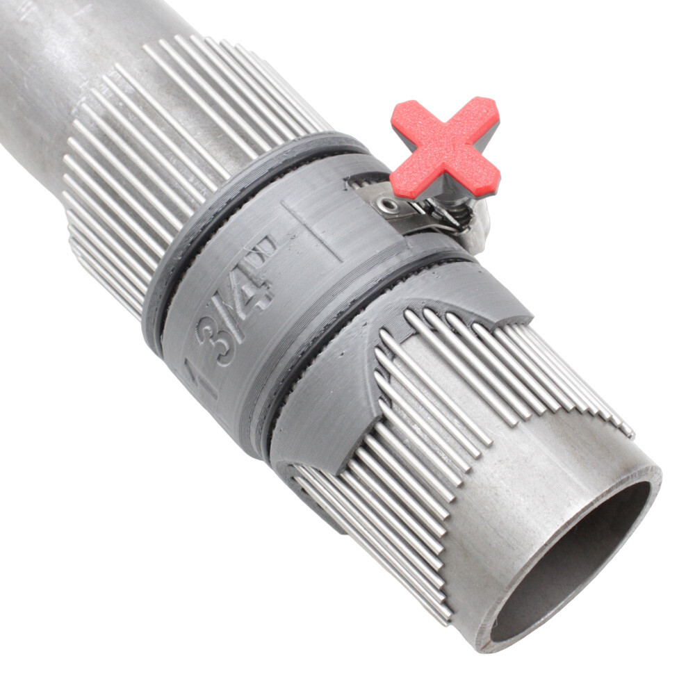 Tube Master - contour gauge & cope profile replication tool for tube fabrication