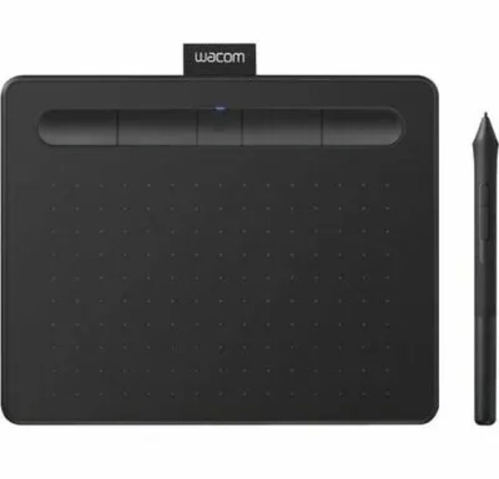 Wacom Intuos Wireless Graphics Drawing Tablet (CTL4100) Black