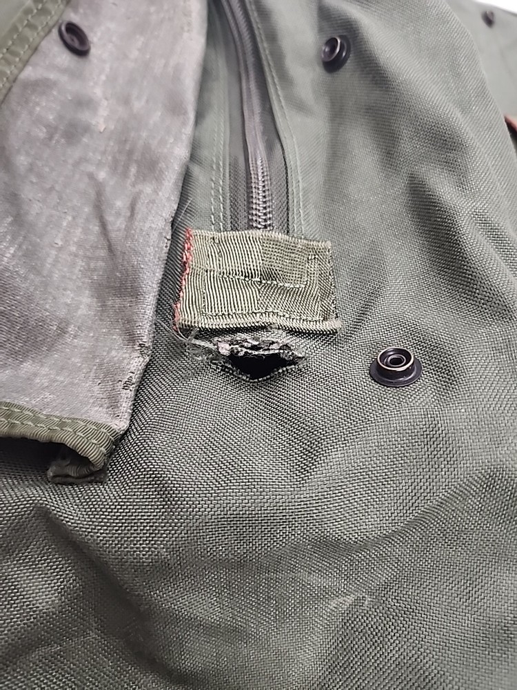 Salty USGI Nylon Flyer's Kit Bag Olive cag Sof devgru Seal