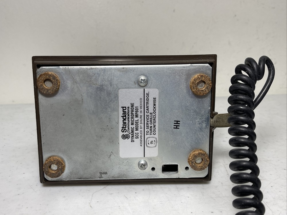 Standard Communications Desktop Dynamic Microphone SCC Model MP601