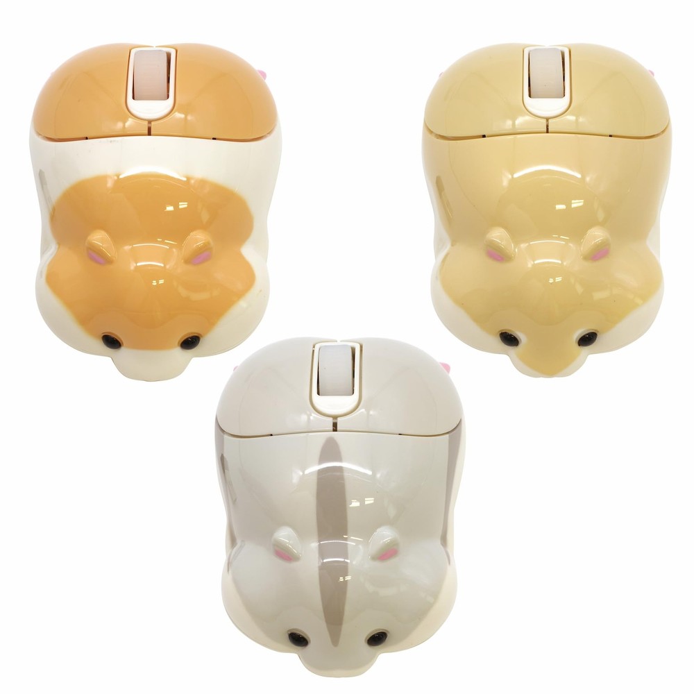 Sun-Star Stationery Butt Mouse [Golden] Wireless Hamster