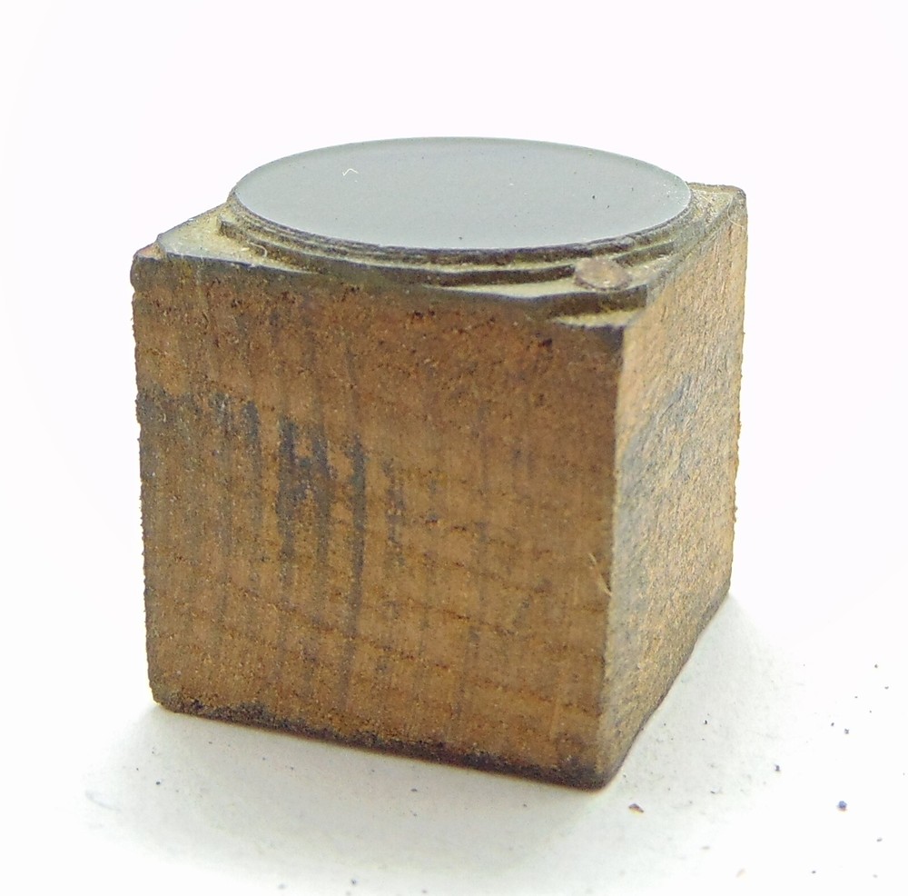 Printing Letterpress Printers Block Solid Circle