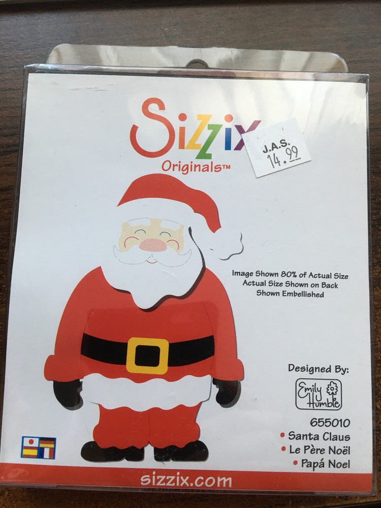 sizzix santa claus