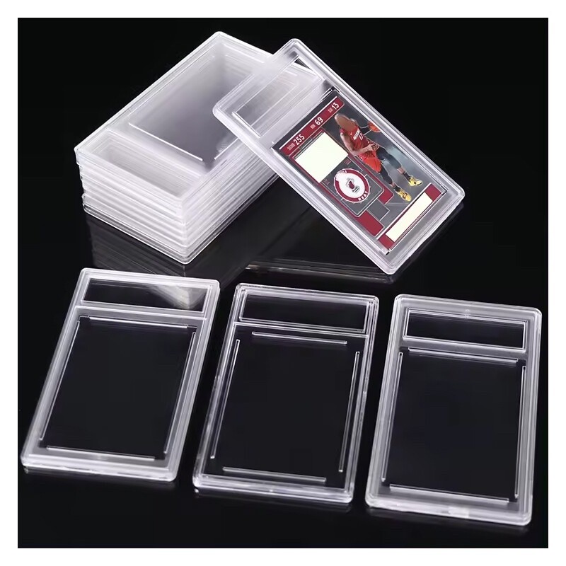 Empty Graded Card Holder PSA Style Slab for Trading Cards/Protector Case 5pk