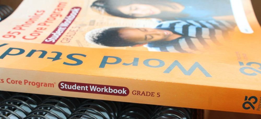 95 Phonics Core Program Word Study Grade 5 Student Workbook