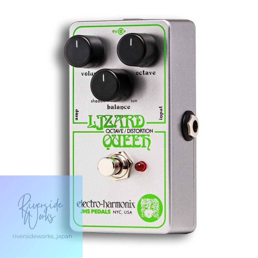 electro-harmonix LIZARD QUEEN OCTAVE FUZZ Guitar Effect Pedal