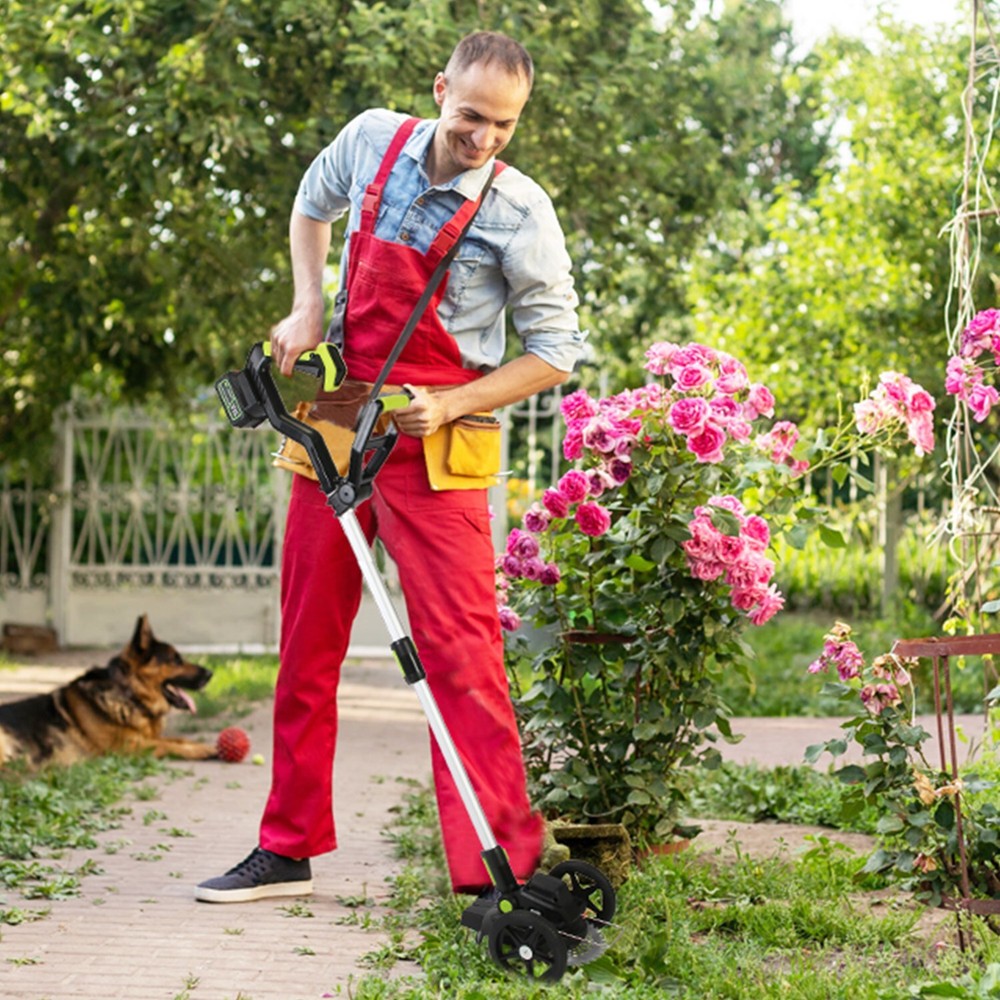 Cordless Electric Brushless Cutter Lawn Edger Grass String Trimmer
