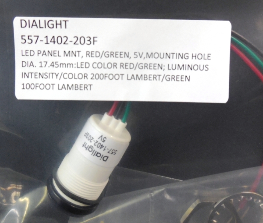 DIALIGHT MIN. BI-COLOR LED PMI 5V