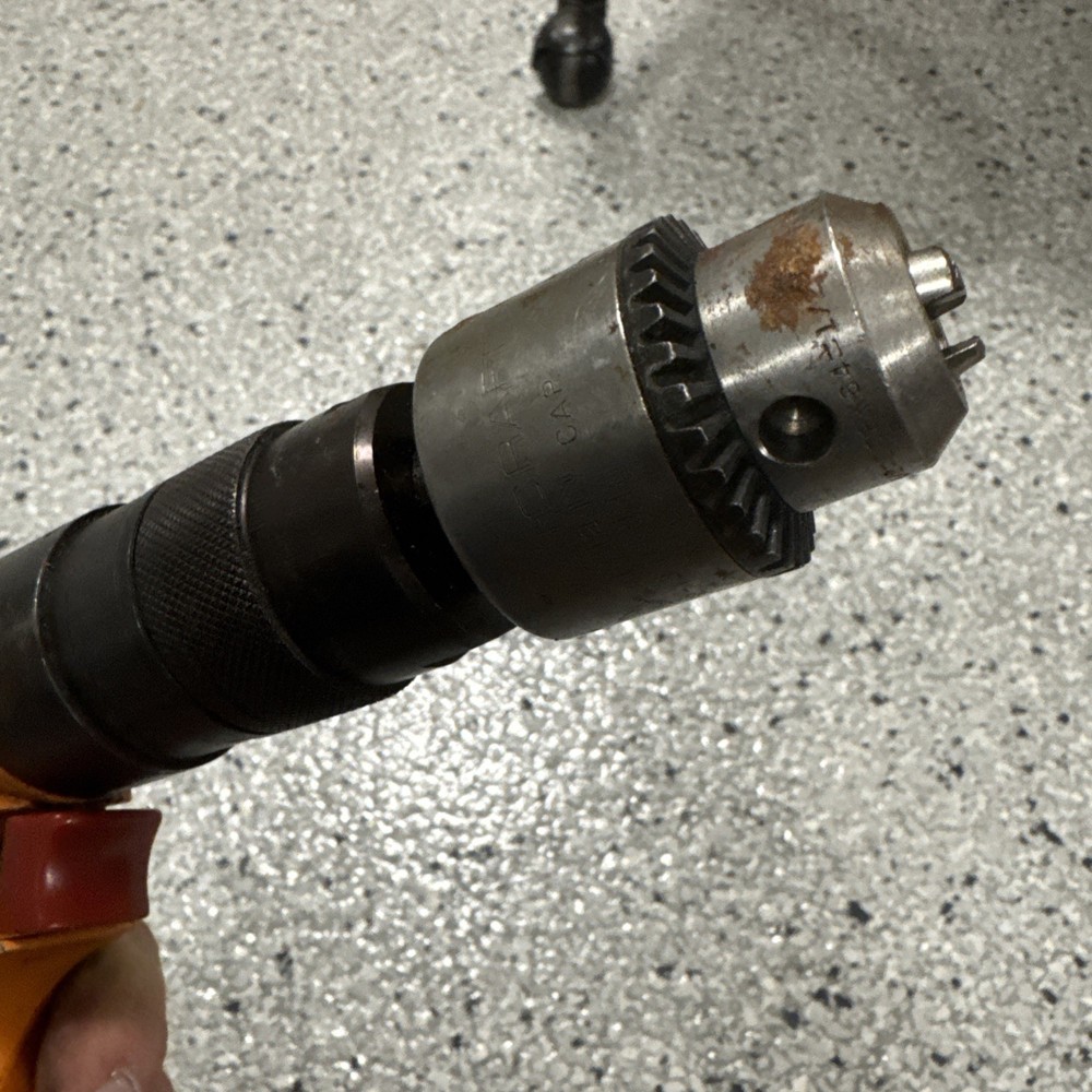 Pneumatic Drill Commercial Grade Reverse Pivot W Jacob’s Chuck