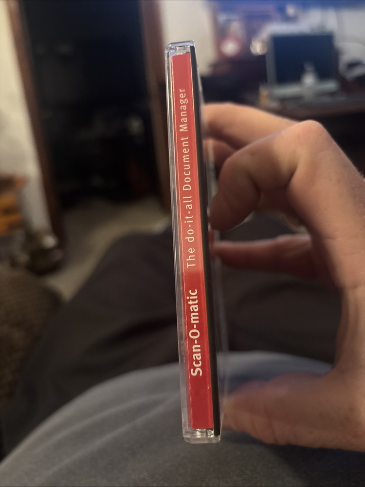 Scan-O-Matic The Do-It-All Document Manager HTF Thinkstream