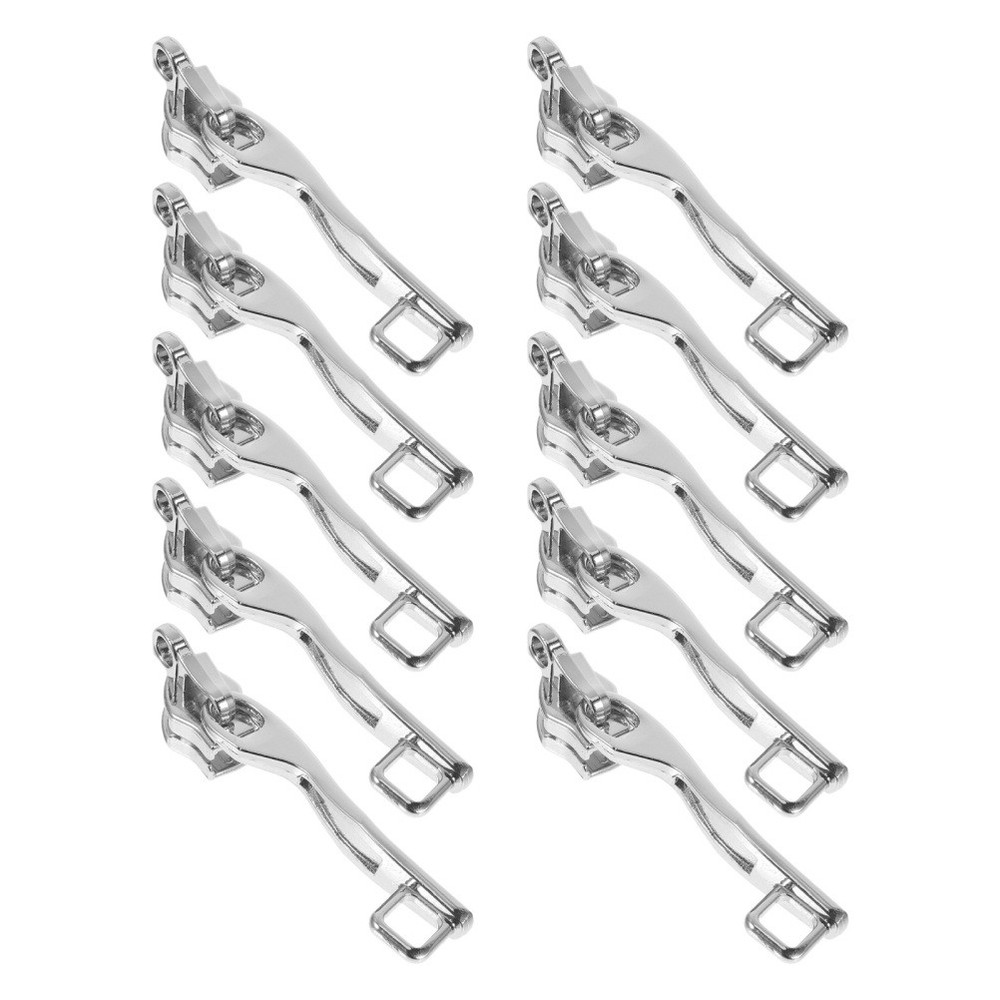 5 Pairs Zip Fasteners for Bags Removable and Replaceable Zipper Pull