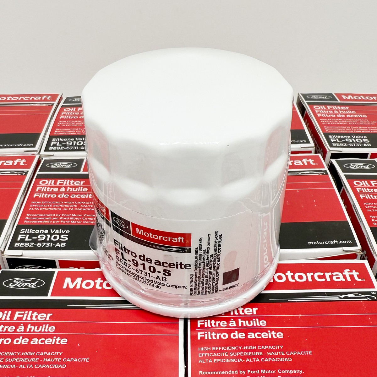 12 Pack Genuine OEM Ford Motorcraft FL-910S BE8Z-6731-AB Oil Filter